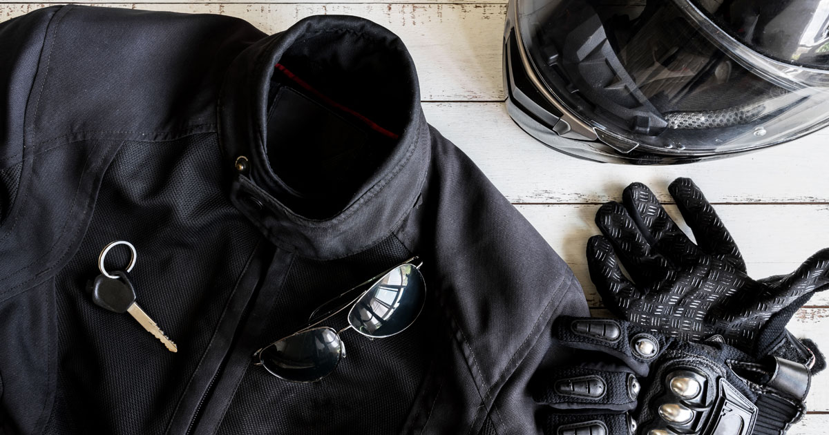 generic photo of motorcycle apparel