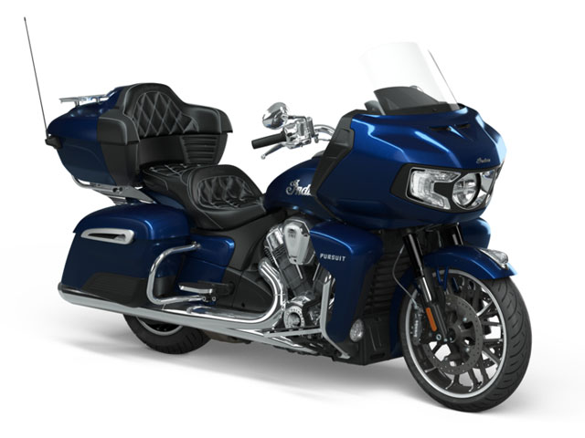 2022 Indian Pursuit Limited with Premium Package Deepwater Metallic
