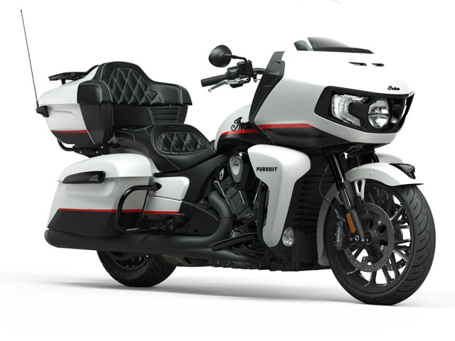 2022 Indian Pursuit Dark Horse ICON with Premium Package Pearl White