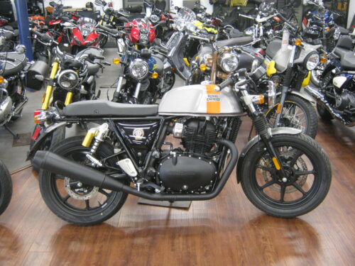 2024 Royal Enfield Continental GT 650 Apex Grey at Chesapeake Cycles in Annapolis Maryland