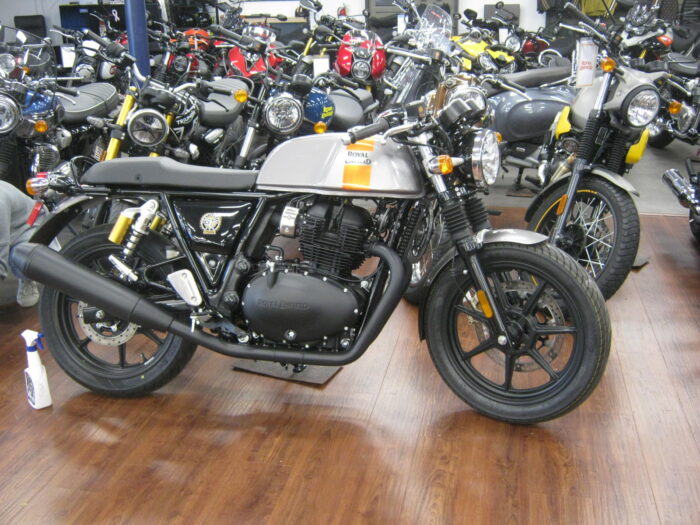 2024 Royal Enfield Continental GT 650 Apex Grey at Chesapeake Cycles in Annapolis Maryland