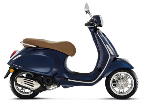 2022 Vespa Primavera 50 Blu Energico