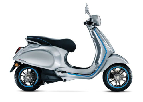 2023 Vespa Elettrica Stock Photo