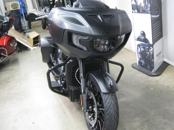 2023 Indian Challenger Dark Horse in Black Smoke at Chesapeake Cycles in Annapolis Maryland