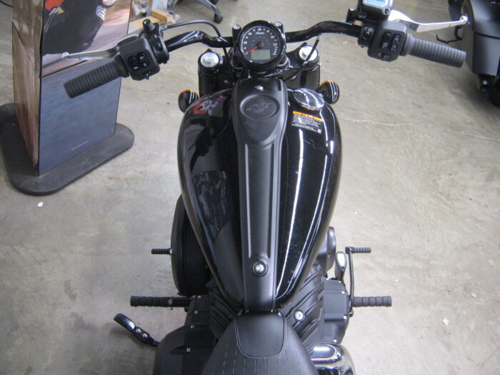 2024 Indian Chief Bobber ABS in Black Metallic available at Chesapeake Cycles in Annapolis MD