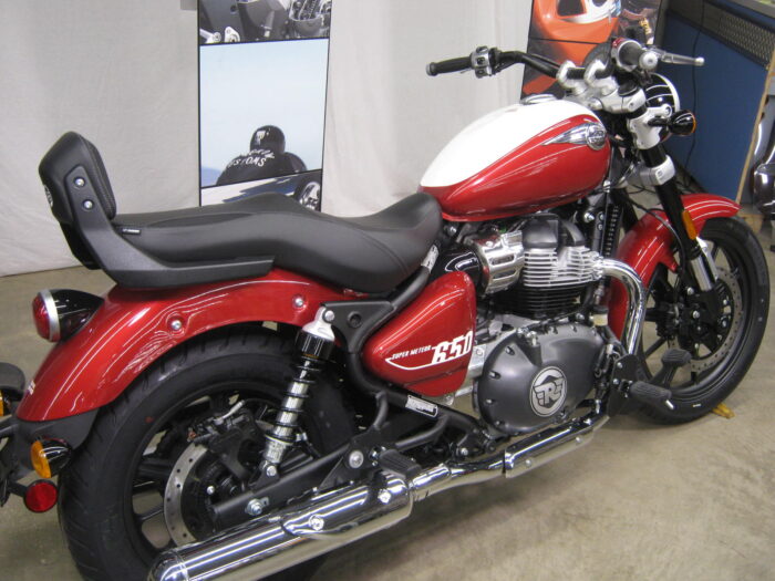 2024 Royal Enfield Super Meteor 650 in Celestial Red at Chesapeake Cycles in Annapolis, Maryland