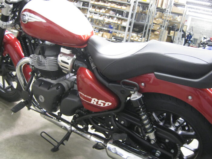 2024 Royal Enfield Super Meteor 650 in Celestial Red at Chesapeake Cycles