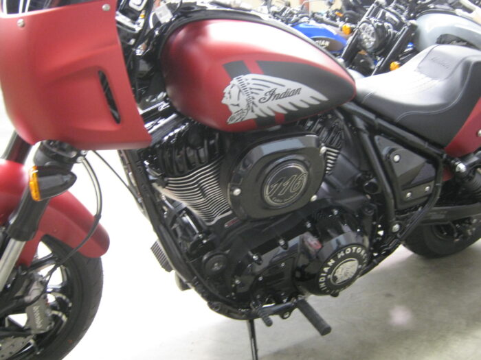 2024 Indian Sport Chief in Sunset Red Smoke at Chesapeake Cycles in Annapolis Maryland