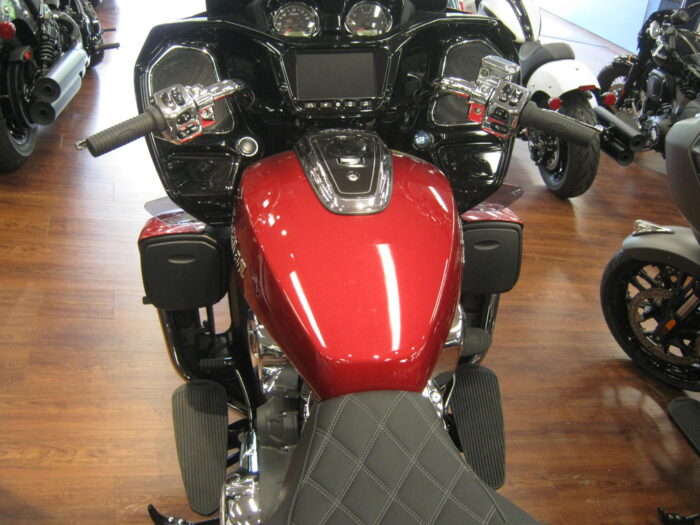 2024 Indian Pursuit Limited with Powerband Audio in Sunset Red Metallic at Chesapeake Cycles in Annapolis MD