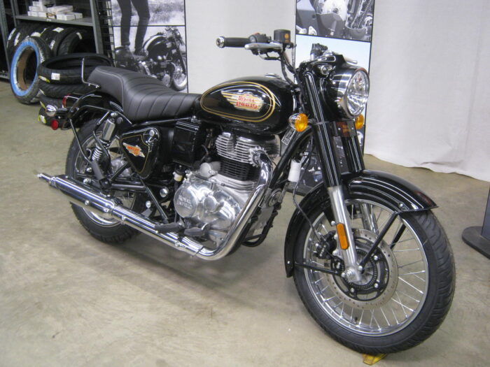 2024 Royal Enfield Bullet 350 in Standard Black at Chesapeake Cycles in Annapolis, Maryland