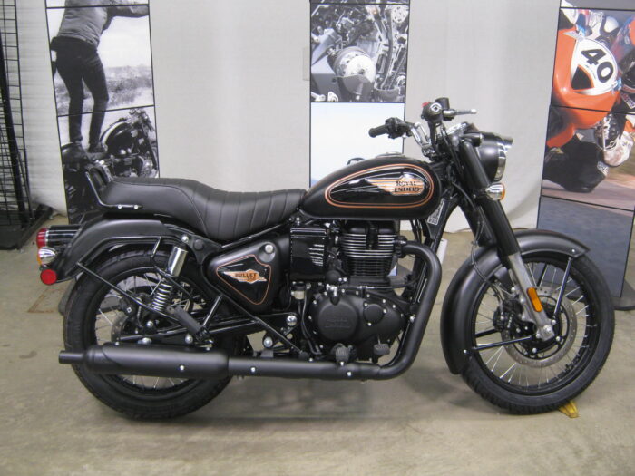 2024 Royal Enfield Bullet 350 in Black Gold at Chesapeake Cycles in Annapolis, Maryland