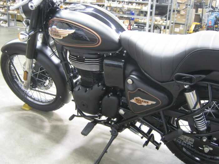 2024 Royal Enfield Bullet 350 in Black Gold at Chesapeake Cycles in Annapolis Maryland