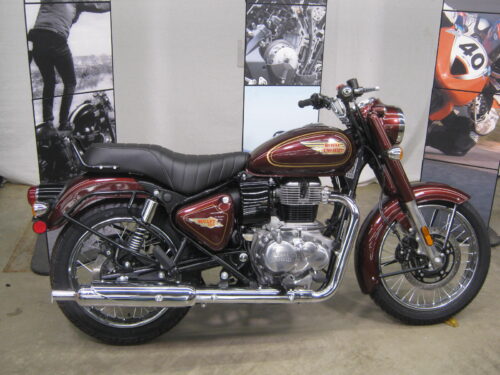 2024 Royal Enfield Bullet 350 in Standard Maroon at Chesapeake Cycles in Annapolis Maryland