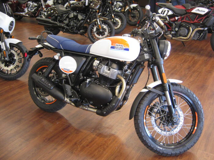 2025 Royal Enfield Bear 650 in Boardwalk White at Chesapeake Cycles in Annapolis Maryland