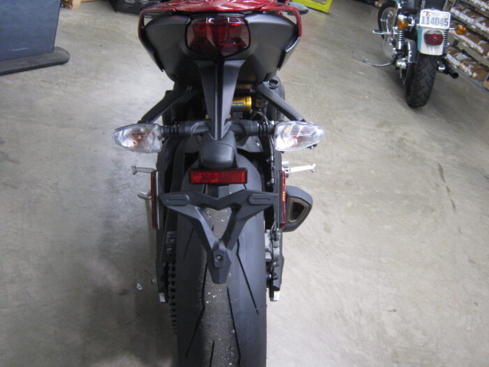 2024 Triumph Street Triple 765 RS in Carnival Red at Chesapeake Cycles in Annapolis MD