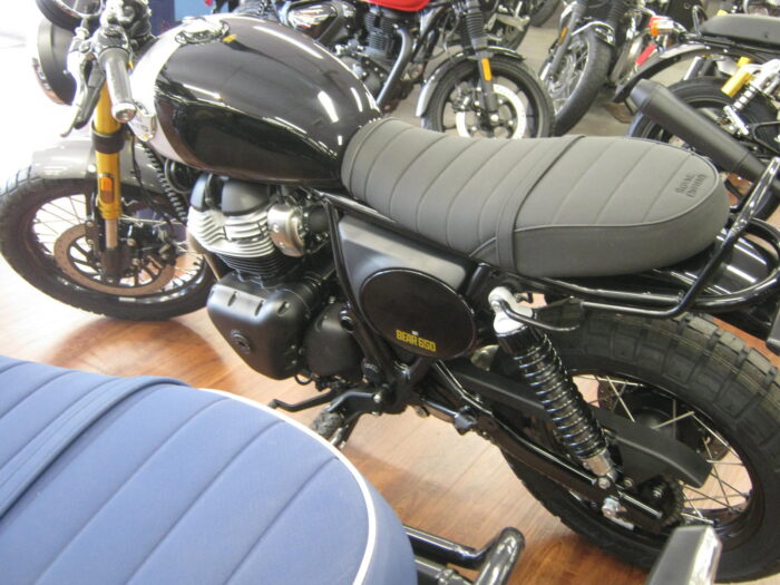 left side view of 2025 Royal Enfield Bear 650 in Golden Shadow